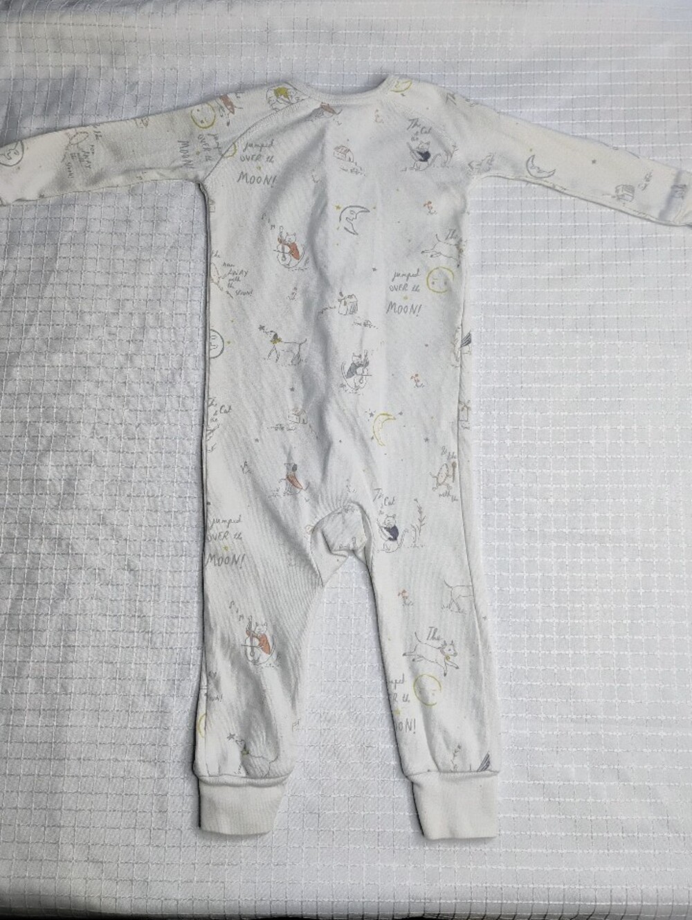 Pehr cow jumped over the moon onesie